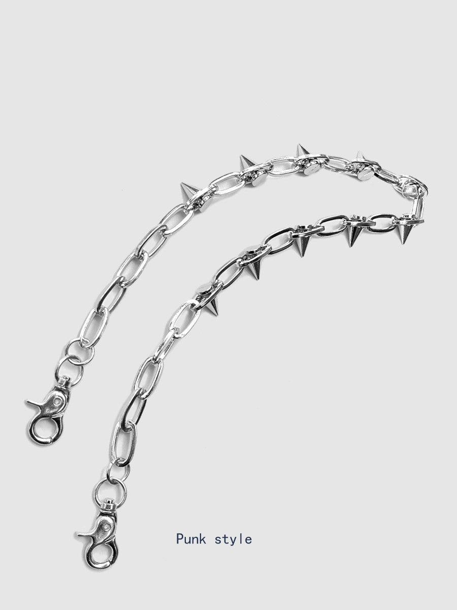 Accessoire de Chaîne de Taille Élégant -  ceinture techwear - Collier Chaîne Ajustable en Acier Inoxydable élégant