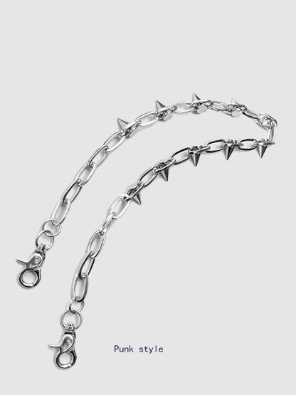 Accessoire de Chaîne de Taille Élégant -  ceinture techwear - Collier Chaîne Ajustable en Acier Inoxydable élégant