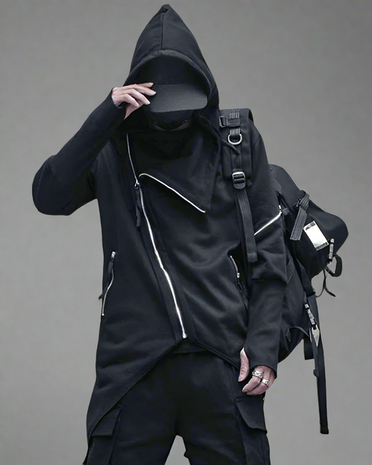 Veste à Capuche Camouflage Urbain