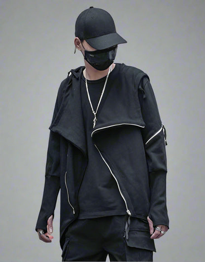 Veste à Capuche Camouflage Urbain