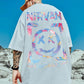 T-shirt Graphique Ambiance Joyeuse