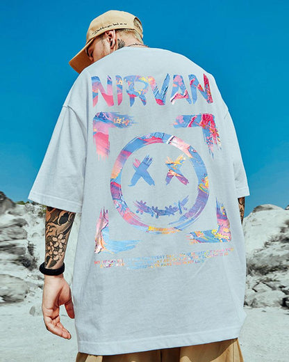 T-shirt Graphique Ambiance Joyeuse