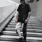 Pantalons Tech Monochromes Chic