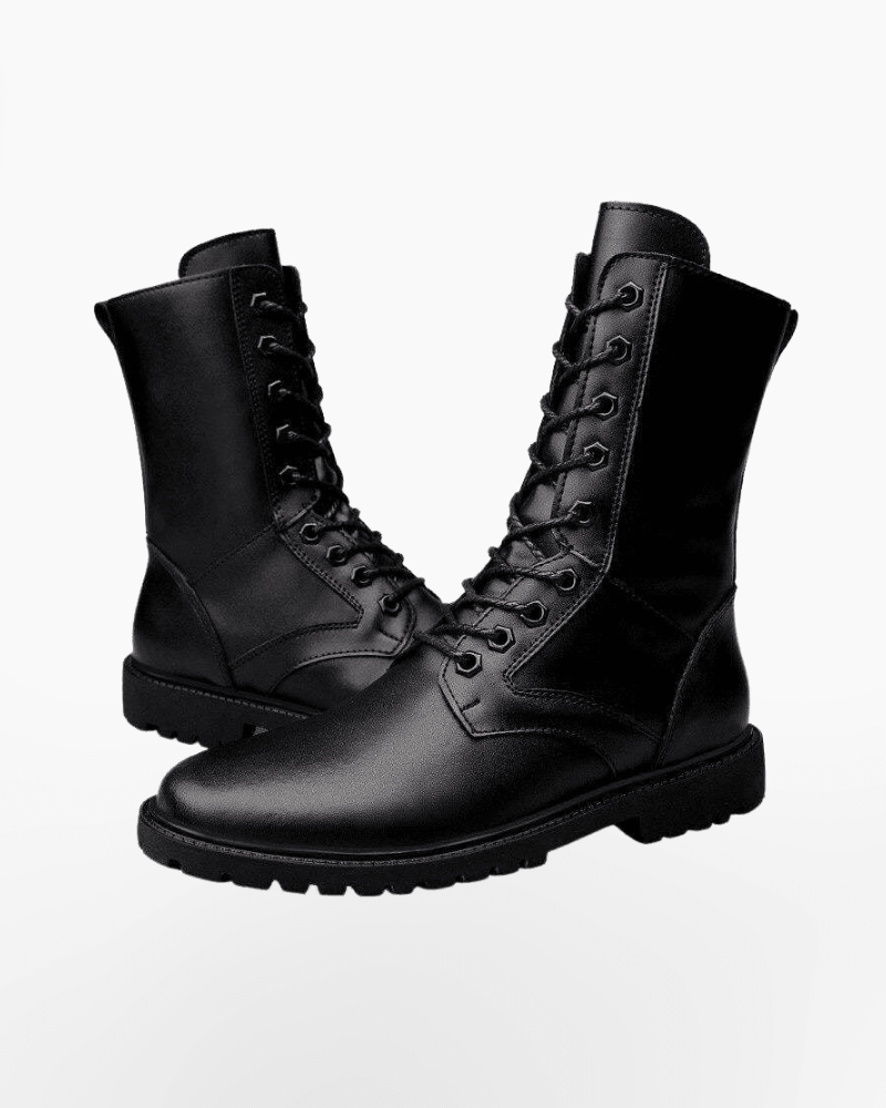 Bottes en Cuir Urbaines Robustes