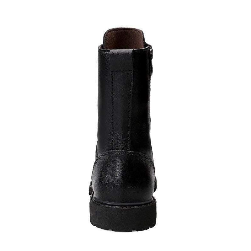 Bottes en Cuir Urbaines Robustes