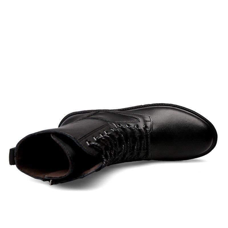 Bottes en Cuir Urbaines Robustes