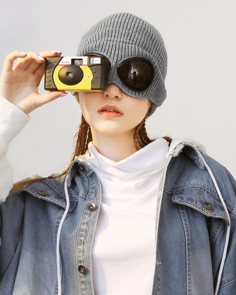 Bonnet Aviateur Douillet avec Lunettes