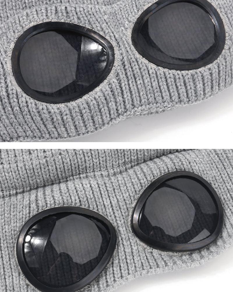 Bonnet Aviateur Douillet avec Lunettes