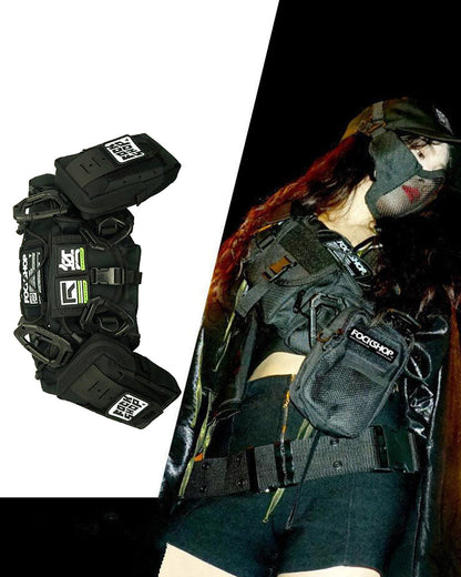 Sac à bandoulière Cyber Neon Pulse