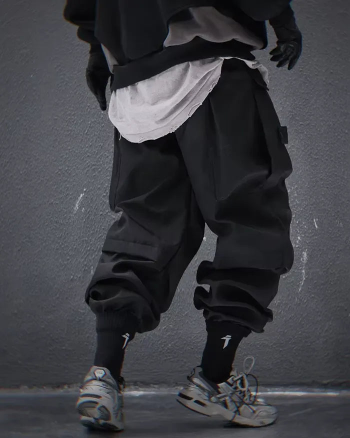 Pantalons Jogging Cargo Baggy Tendance