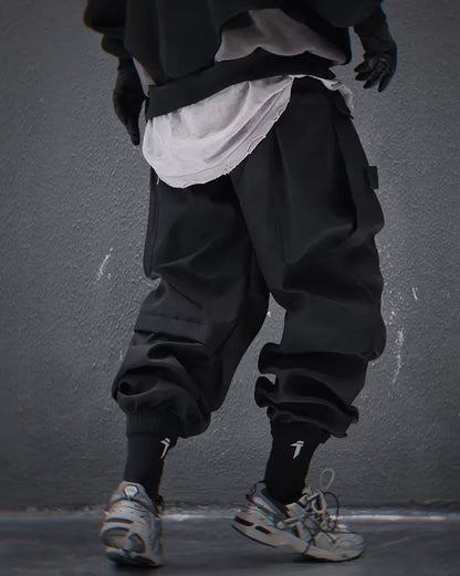 Pantalons Jogging Cargo Baggy Tendance