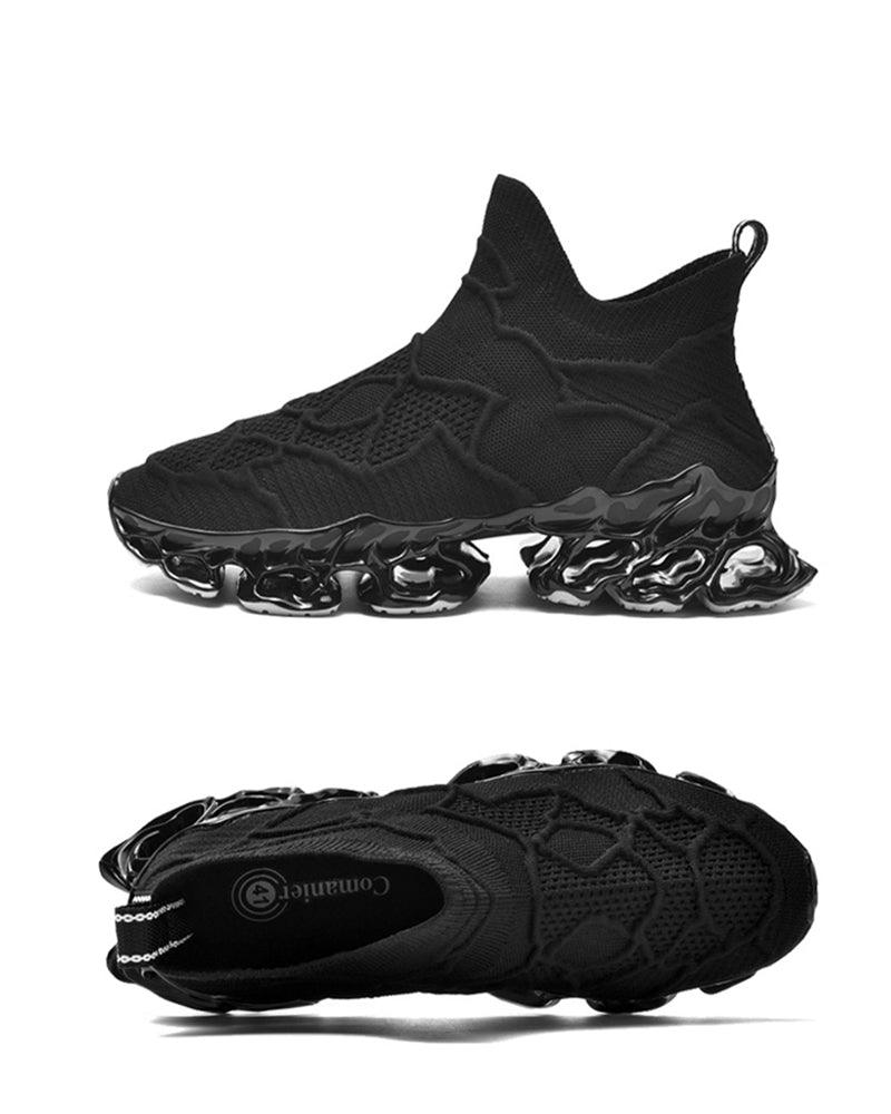 Baskets Athlétiques Tissées de Nouvelle Génération -  chaussures techwear - Baskets Athlétiques Tissées Confortables et Élégantes