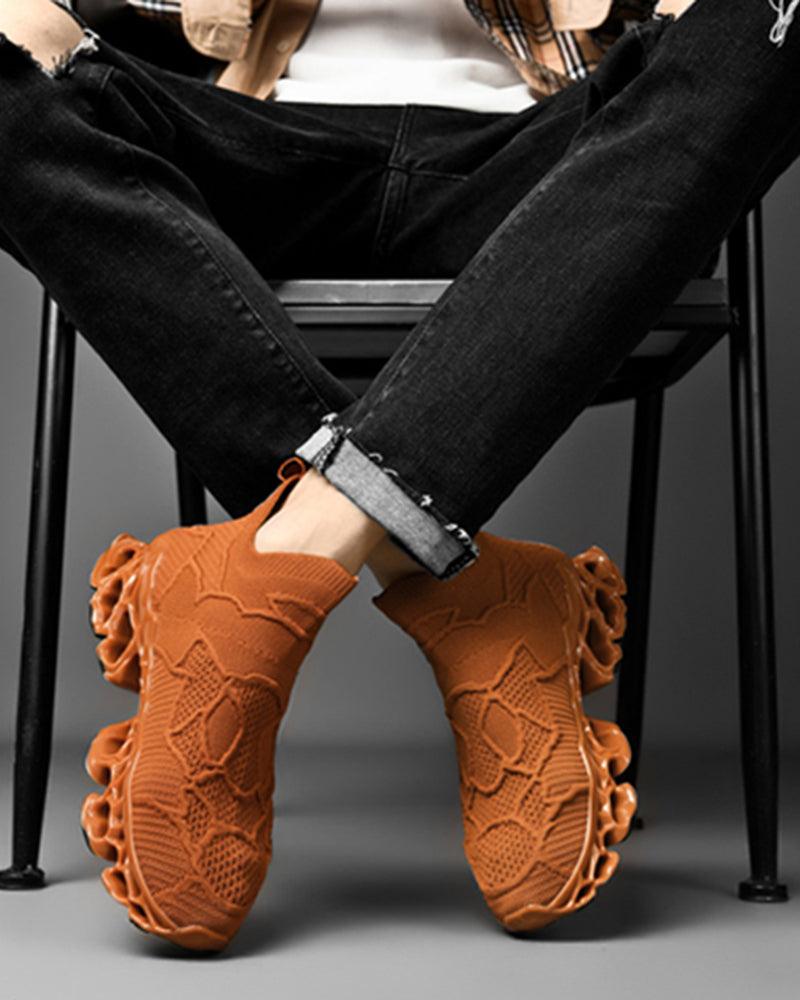 Baskets Athlétiques Tissées de Nouvelle Génération -  streetwear - Baskets Athlétiques Tissées Confortables et Élégantes