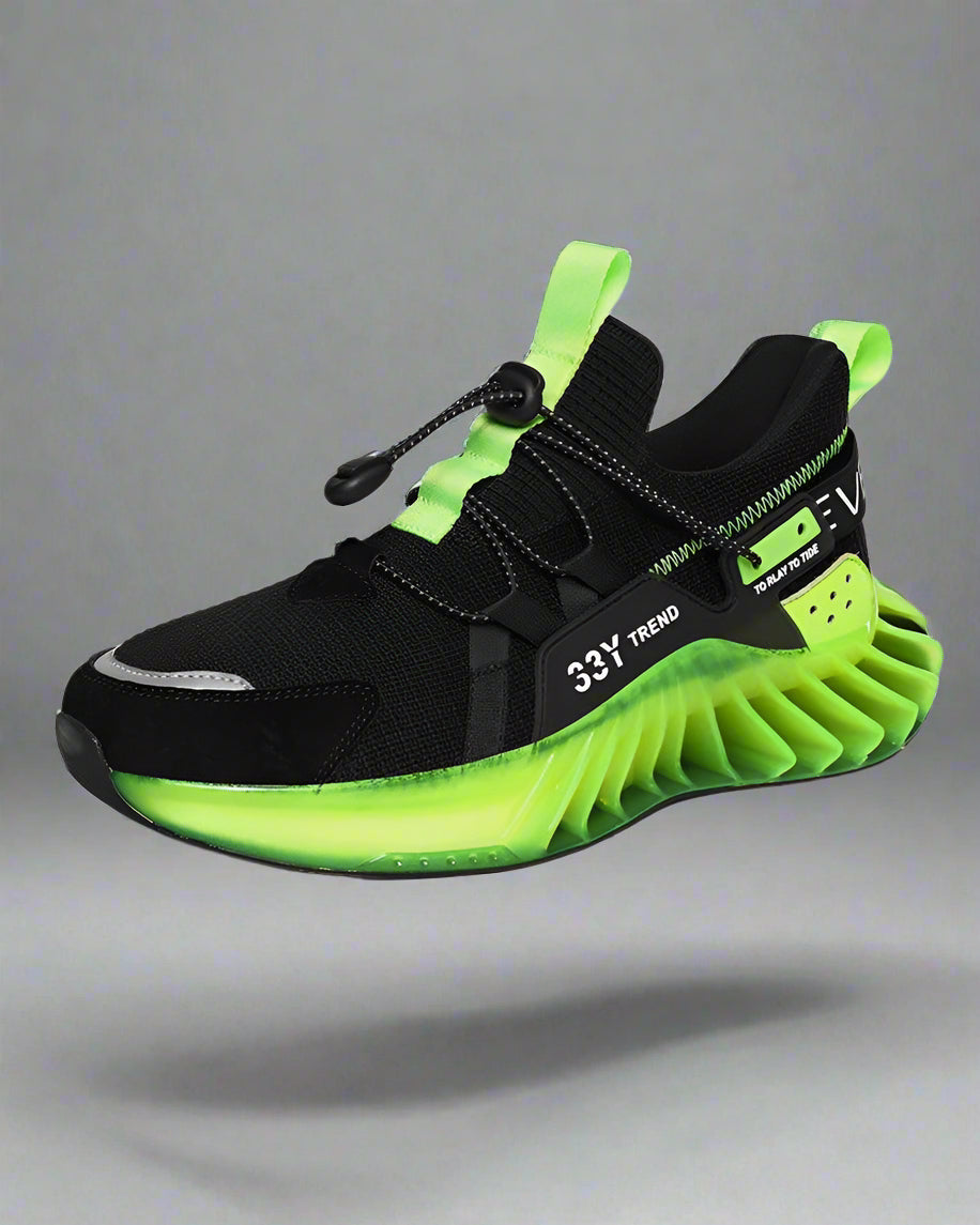 Baskets Brillantes Prêtes pour l'Avenir - baskets - Baskets Brillantes Techwear Confortables et Modernes