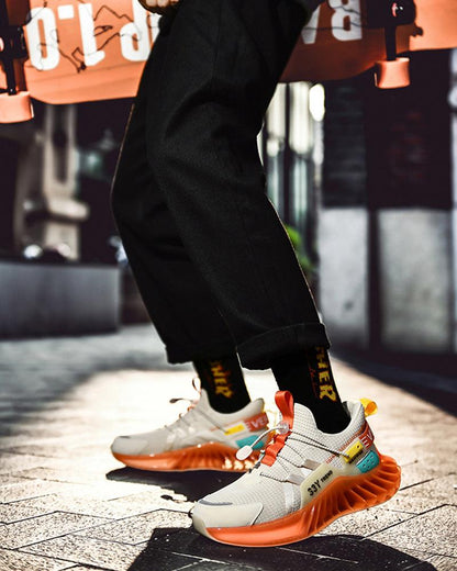 Baskets Brillantes Prêtes pour l'Avenir - baskets - Baskets Brillantes Techwear Confortables et Modernes