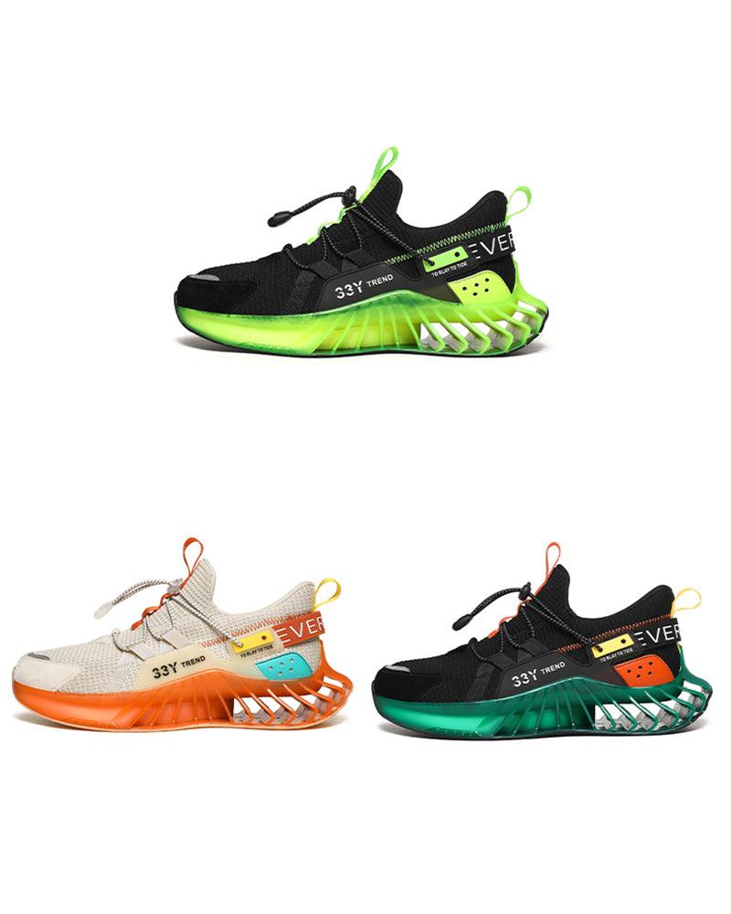 Baskets Brillantes Prêtes pour l'Avenir -  chaussures techwear - Baskets Brillantes Techwear Confortables et Modernes