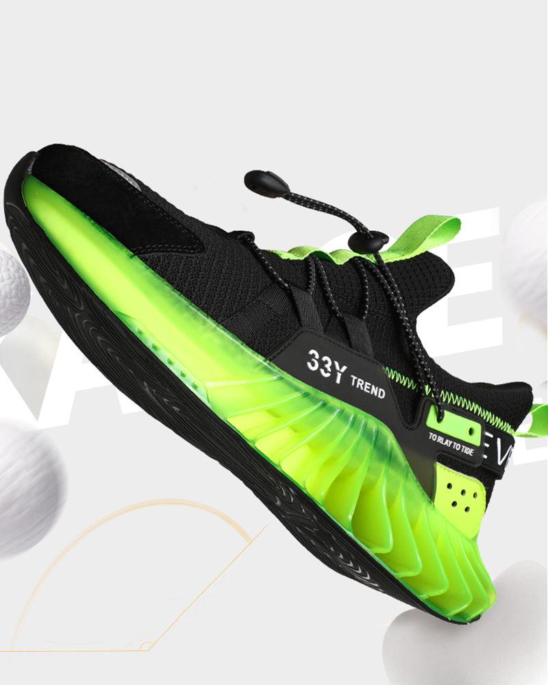Baskets Brillantes Prêtes pour l'Avenir -  style streetwear - Baskets Brillantes Techwear Confortables et Modernes