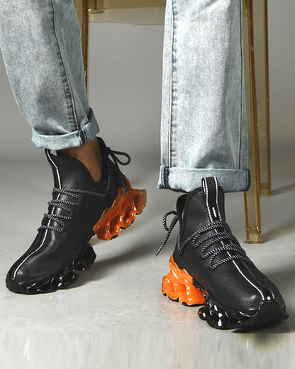 Baskets de Ville en Microfibre Chic - baskets - Baskets de Ville en Microfibre Confortables et Élégantes