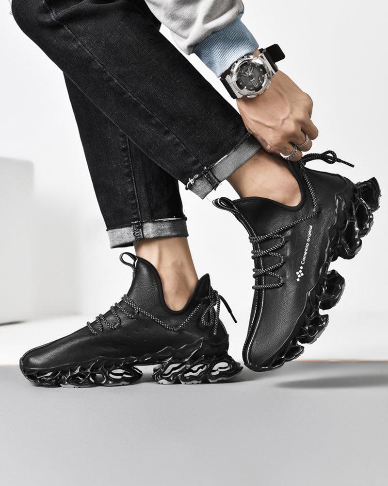 Baskets de Ville en Microfibre Chic - chaussures élégantes - Baskets de Ville en Microfibre Confortables et Élégantes