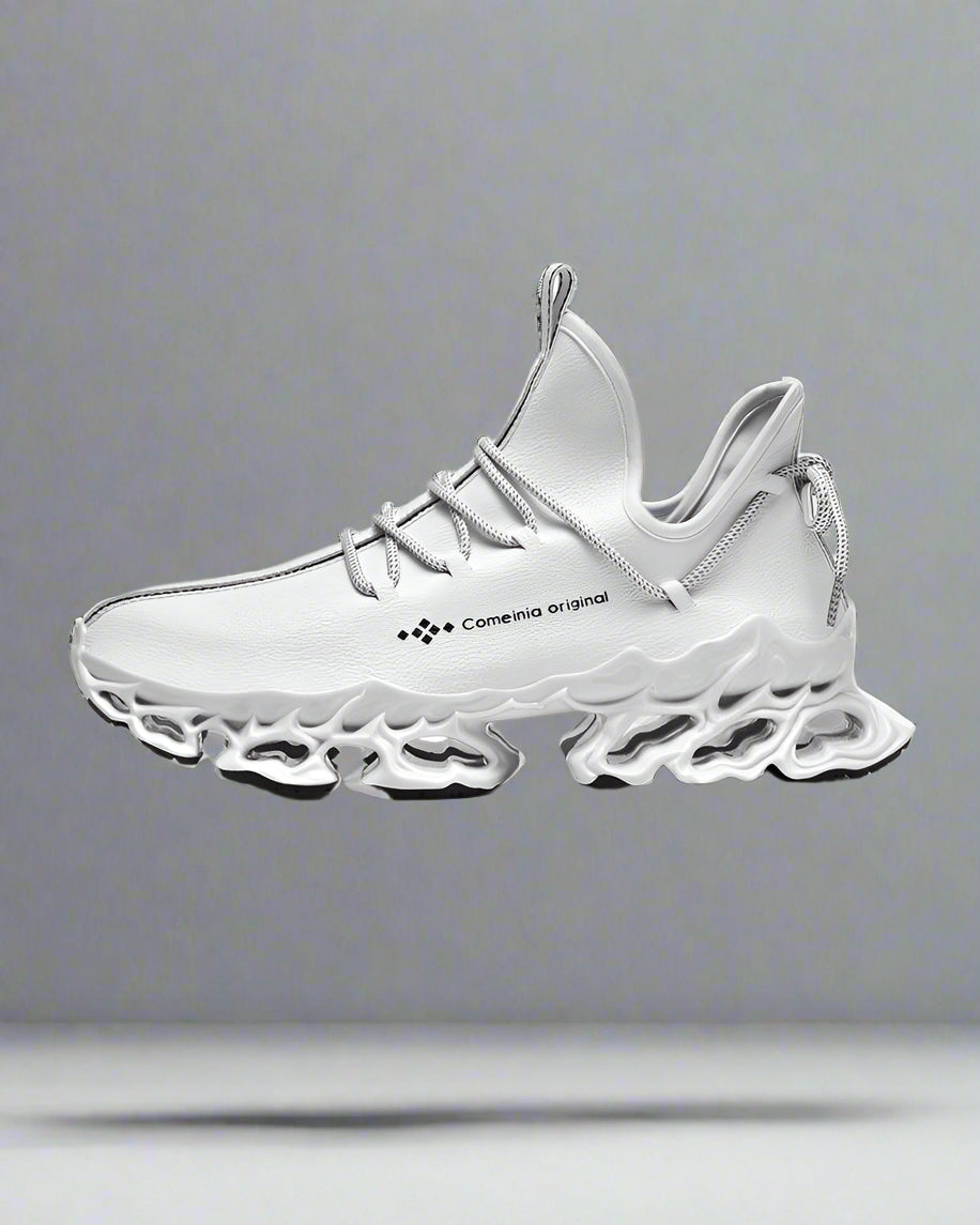 Baskets de Ville en Microfibre Chic - chaussures élégantes - Baskets de Ville en Microfibre Confortables et Élégantes