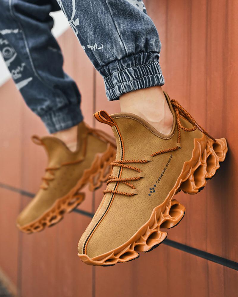 Baskets de Ville en Microfibre Chic -  confort - Baskets de Ville en Microfibre Confortables et Élégantes