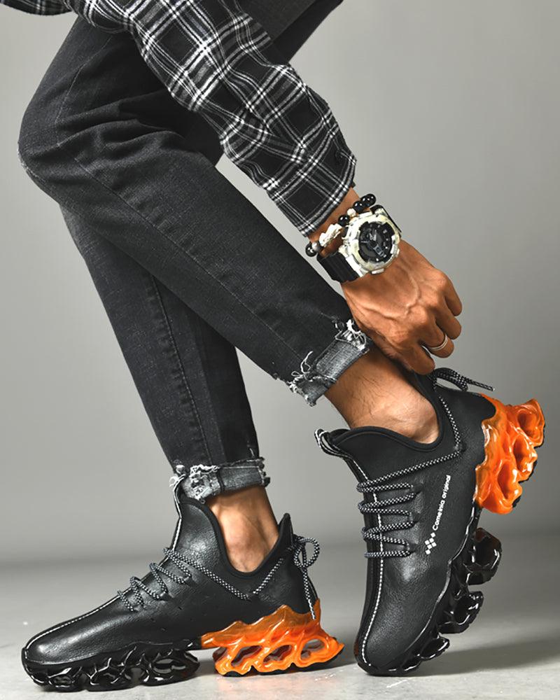 Baskets de Ville en Microfibre Chic -  design confortable - Baskets de Ville en Microfibre Confortables et Élégantes