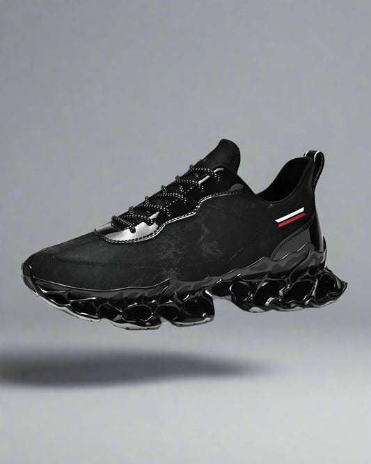 Baskets en Cuir Gelé Chic - baskets - Baskets Chic en Cuir Gelé pour Style Techwear