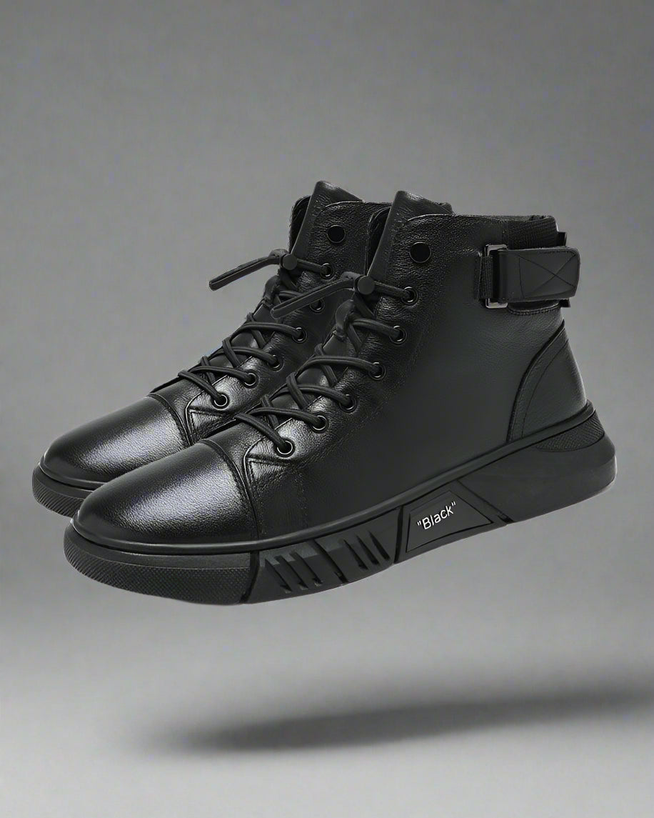 Baskets en Cuir Imperméables et Élégantes - chaussures d'été - Baskets en Cuir Imperméables et Légères pour l'été
