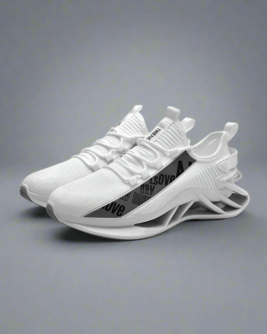 Baskets Futuristes Légères et Réfléchissantes - chaussures de course confortables - Baskets légères et réfléchissantes pour le confort quotidien