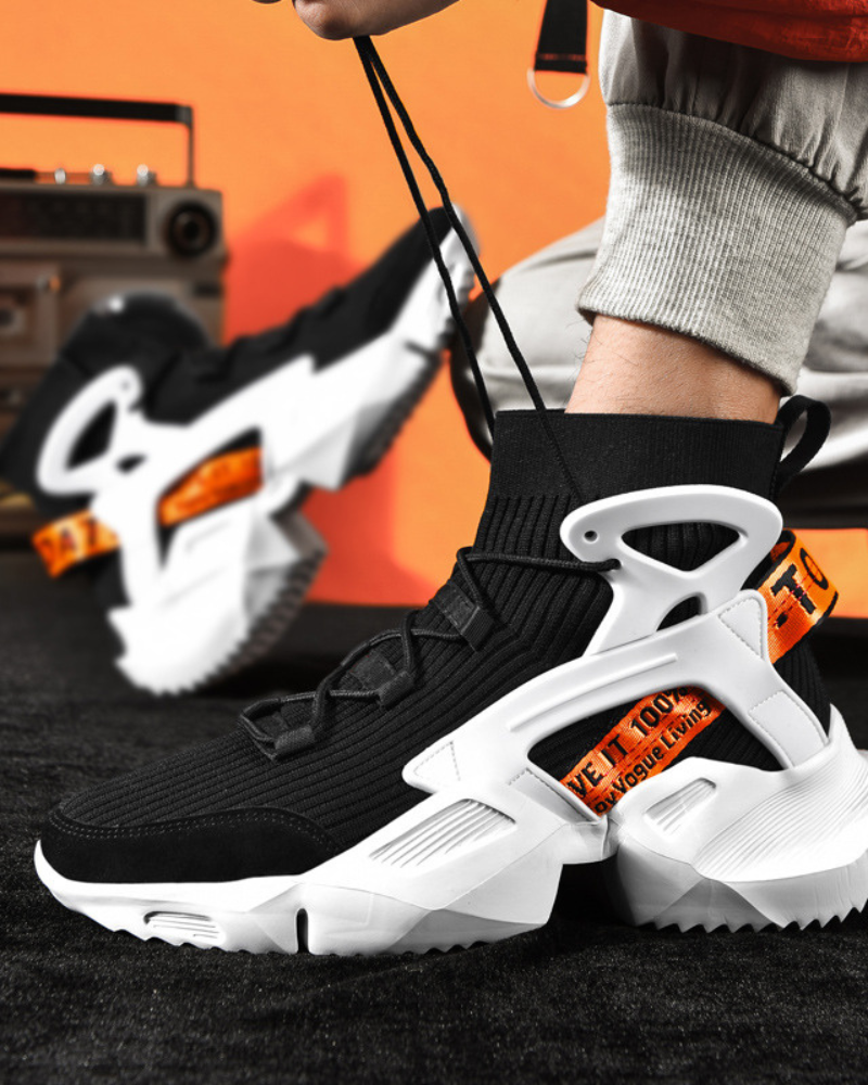 Baskets Futuristes Urban Ninja - baskets - Baskets Futuristes Urban Ninja en Tissu Flyknit