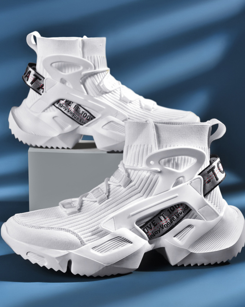 Baskets Futuristes Urban Ninja -  cyberpunk - Baskets Futuristes Urban Ninja en Tissu Flyknit