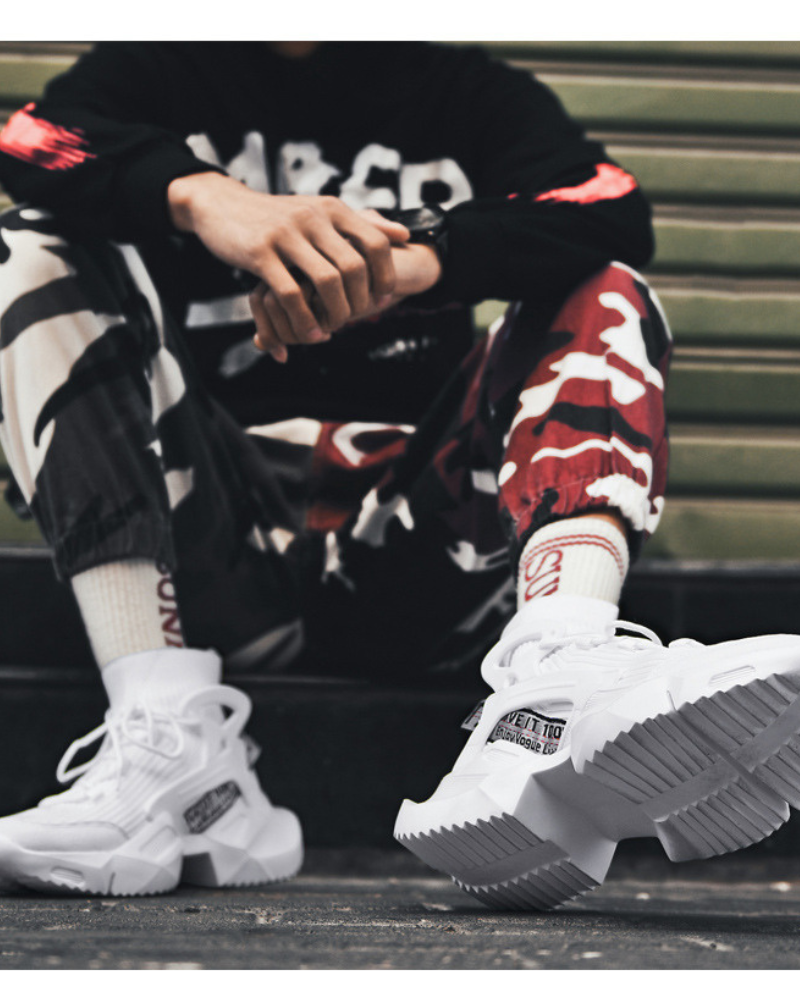 Baskets Futuristes Urban Ninja -  style urbain - Baskets Futuristes Urban Ninja en Tissu Flyknit