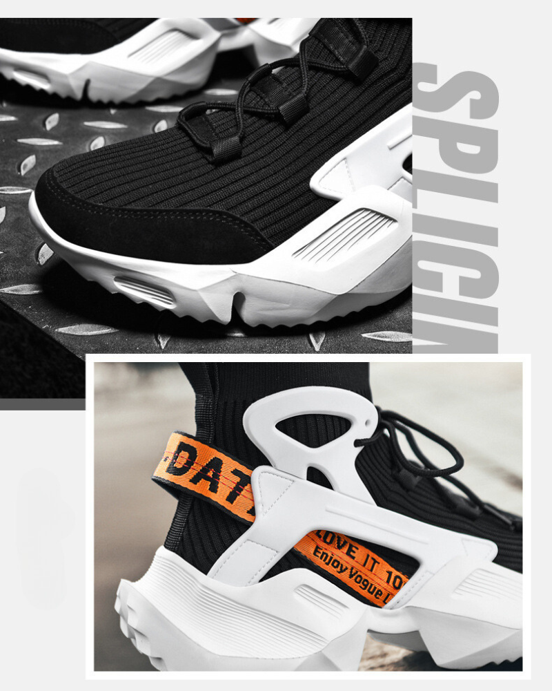 Baskets Futuristes Urban Ninja -  techwear - Baskets Futuristes Urban Ninja en Tissu Flyknit