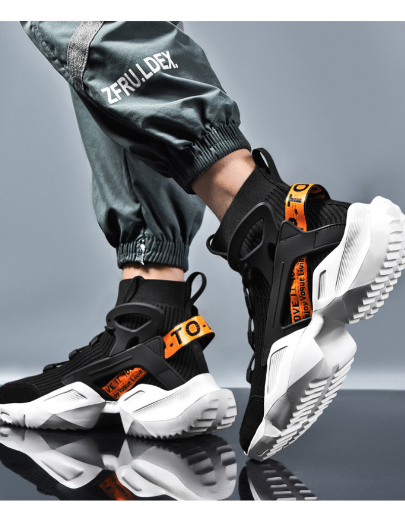 Baskets Futuristes Urban Ninja -  techwear - Baskets Futuristes Urban Ninja en Tissu Flyknit