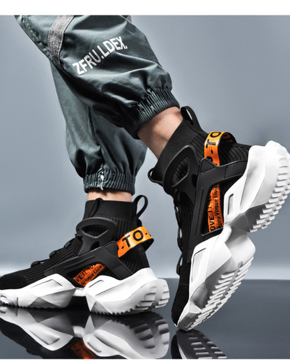 Baskets Futuristes Urban Ninja -  techwear - Baskets Futuristes Urban Ninja en Tissu Flyknit