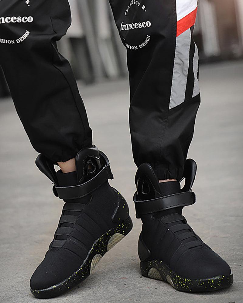Baskets Lumineuses Dans Le Noir - chaussures légères - Baskets Lumineuses pour Techwear et Streetwear