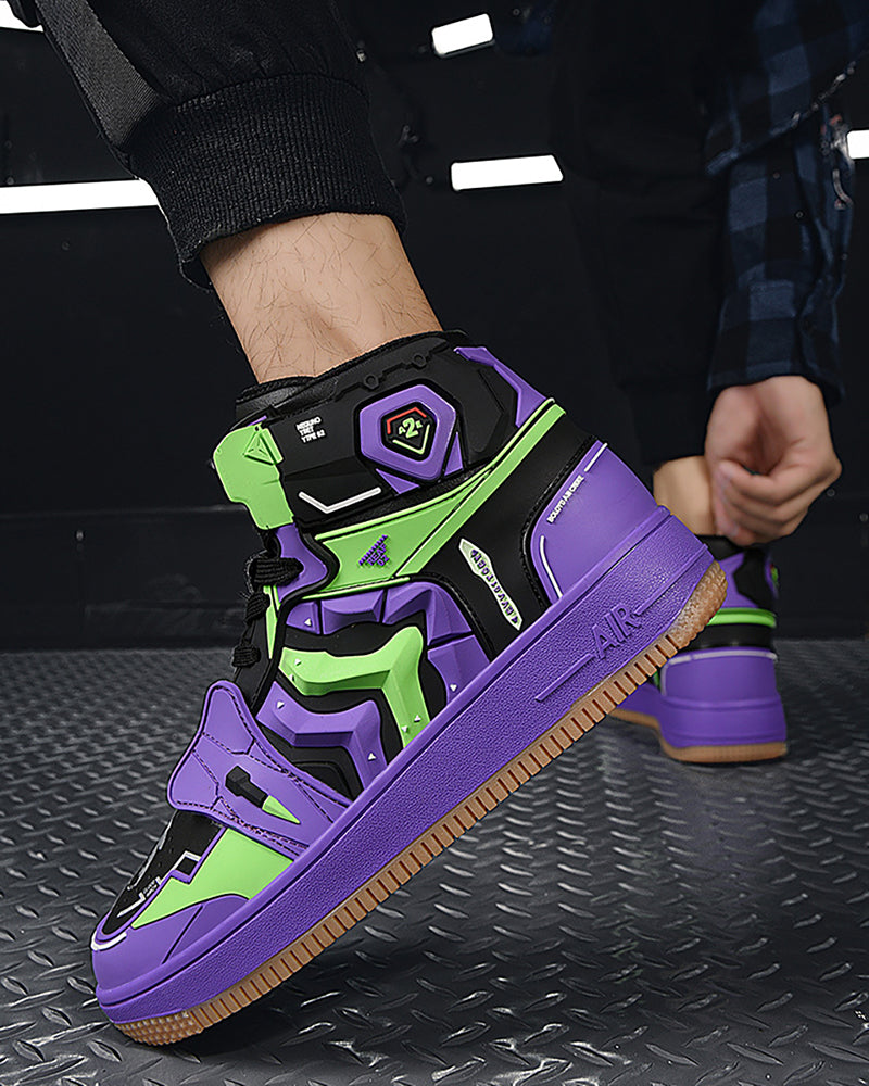 Baskets Mecha Tech Avancées -  chaussures techwear - Baskets avancées Mecha Tech au style cyberpunk