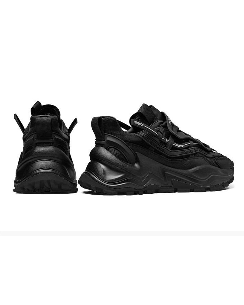 Baskets Plates en Maille Chic - chaussures techwear - Baskets Plates en Maille Chic pour un Style Moderne