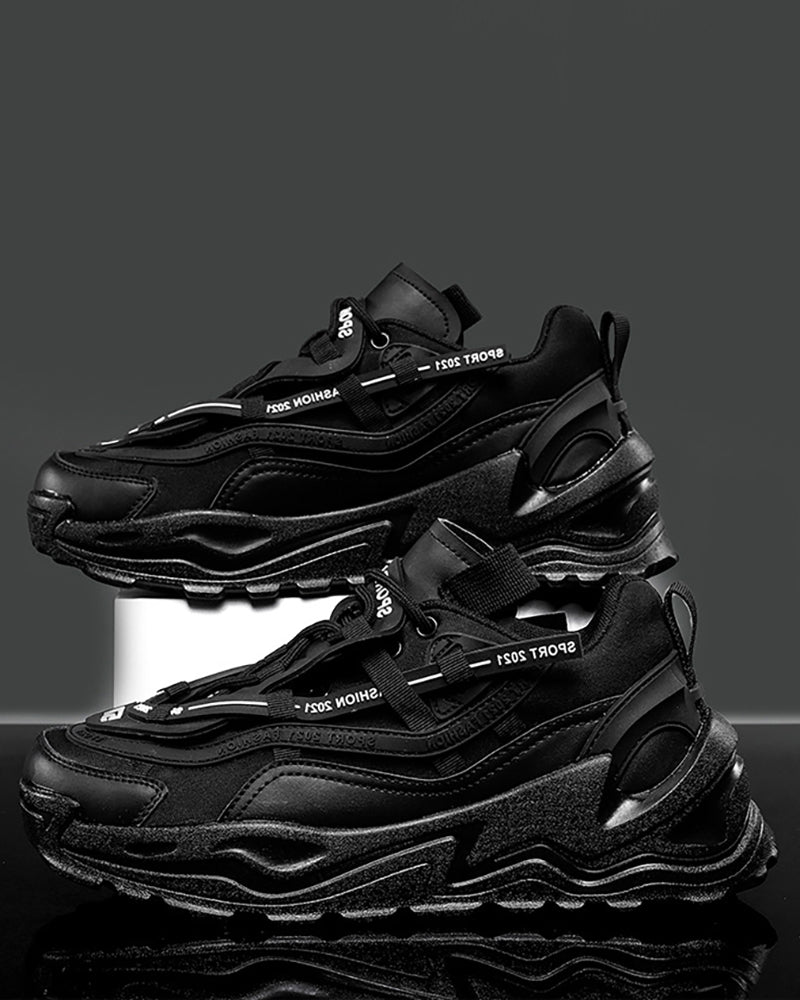 Baskets Plates en Maille Chic - chaussures techwear - Baskets Plates en Maille Chic pour un Style Moderne