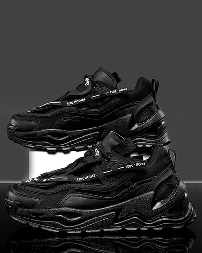 Baskets Plates en Maille Chic - chaussures techwear - Baskets Plates en Maille Chic pour un Style Moderne
