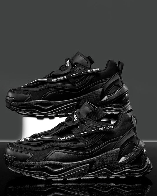 Baskets Plates en Maille Chic - chaussures techwear - Baskets Plates en Maille Chic pour un Style Moderne