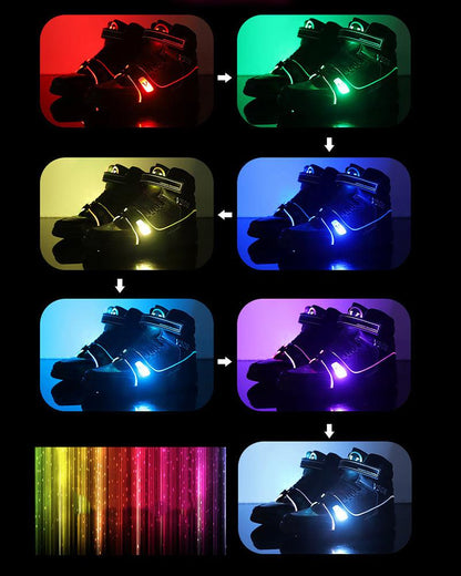 Baskets Urbaines Radieuses -  lumières led - Baskets Urbaines Radieuses avec Lumières LED