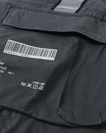 Shorts Cargo Réfléchissants Prêts pour l'Aventure