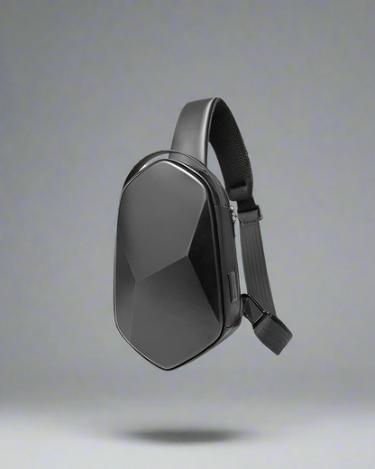 Sac à bandoulière géométrique chic