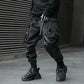 Pantalons Noirs à Bretelles pour le Style