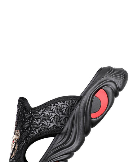 Pantoufles Chic en Noir