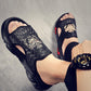 Pantoufles Chic en Noir