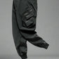 Pantalons Cargo Techwear Noirs Élégants