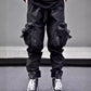Pantalons Cargo Noirs Élégants