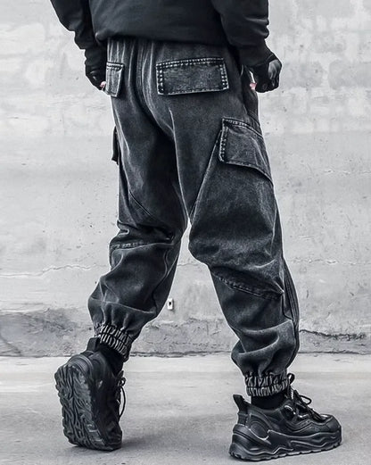 Pantalons Noirs Lavés Chic